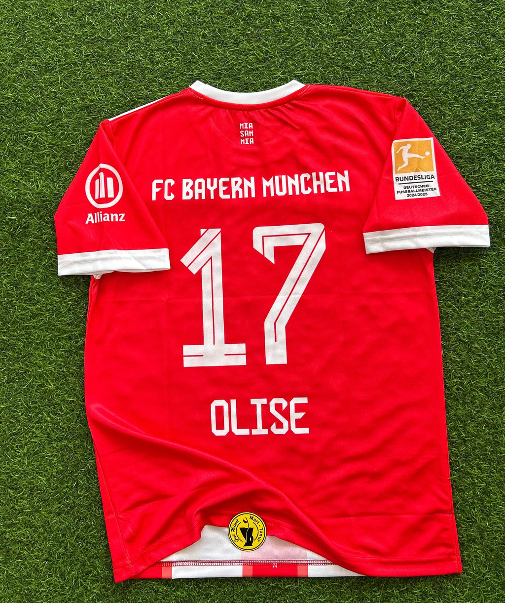 BAYERN MUNICH 2025-26 SEASON HOME KIT, HALFSLEEVE SUBLIMATION