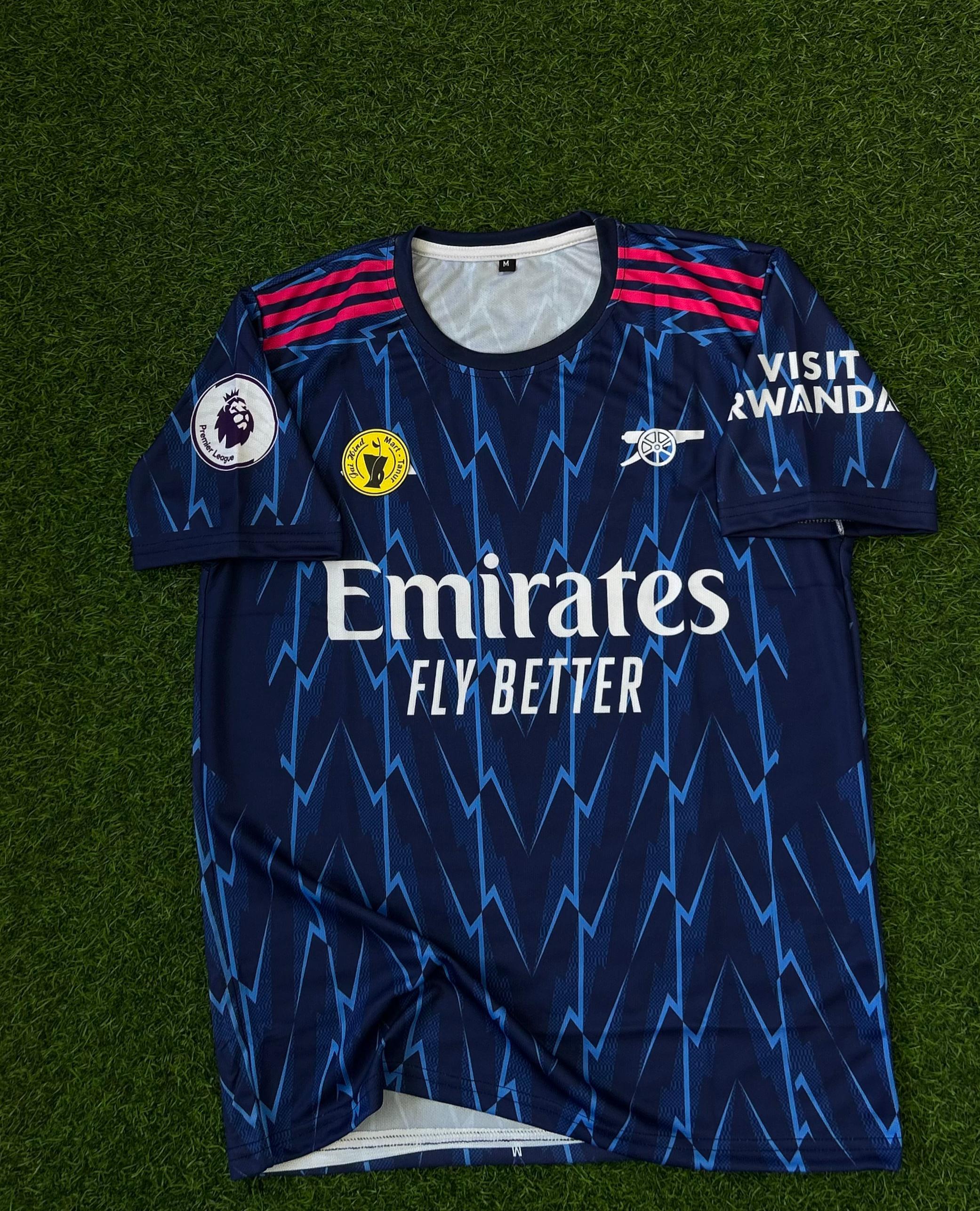 ARSENAL 2025-26 SEASON AWAY KIT, HALFSLEEVE SUBLIMATION