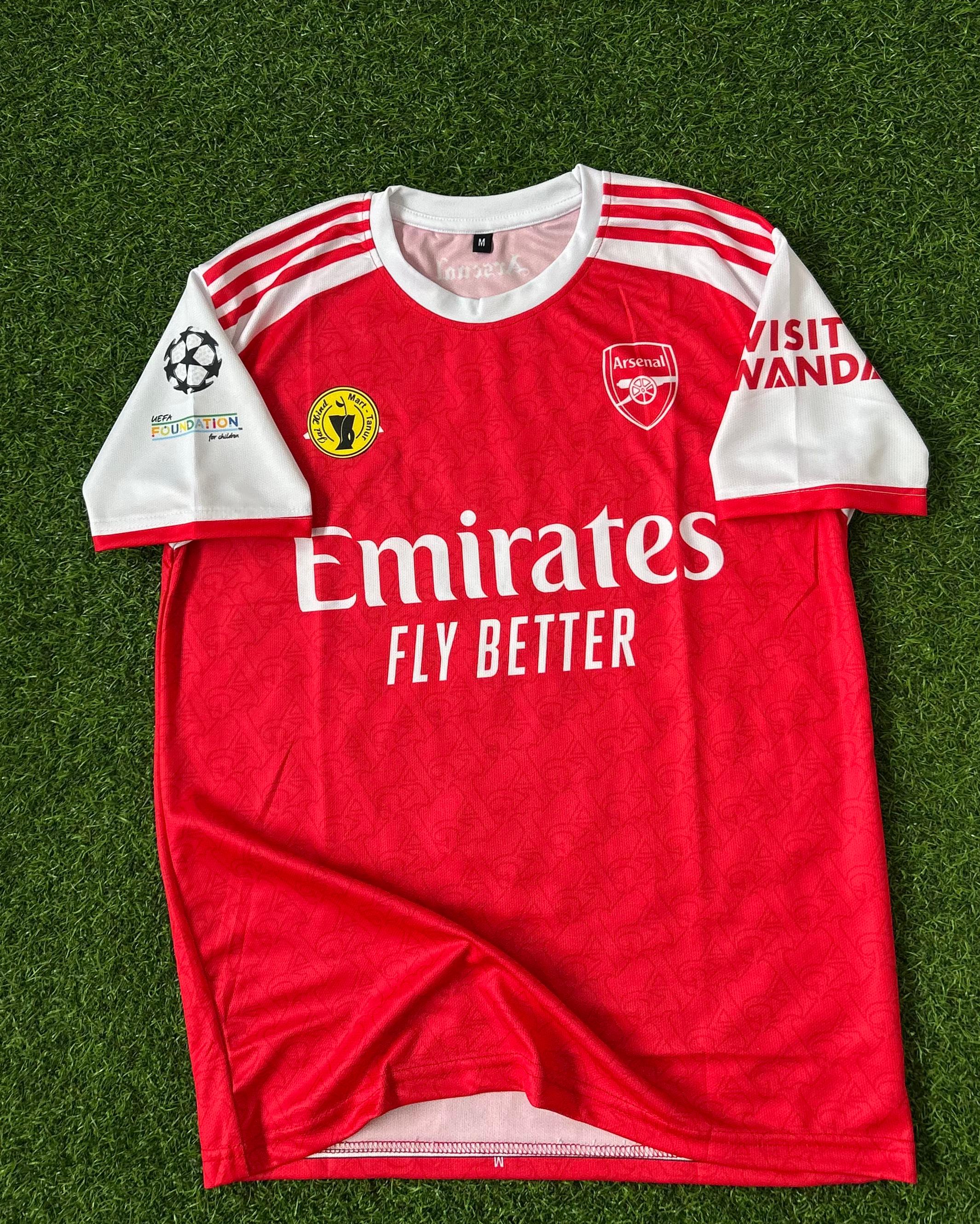 ARSENAL 2025-26 SEASON HOME KIT, HALFSLEEVE SUBLIMATION