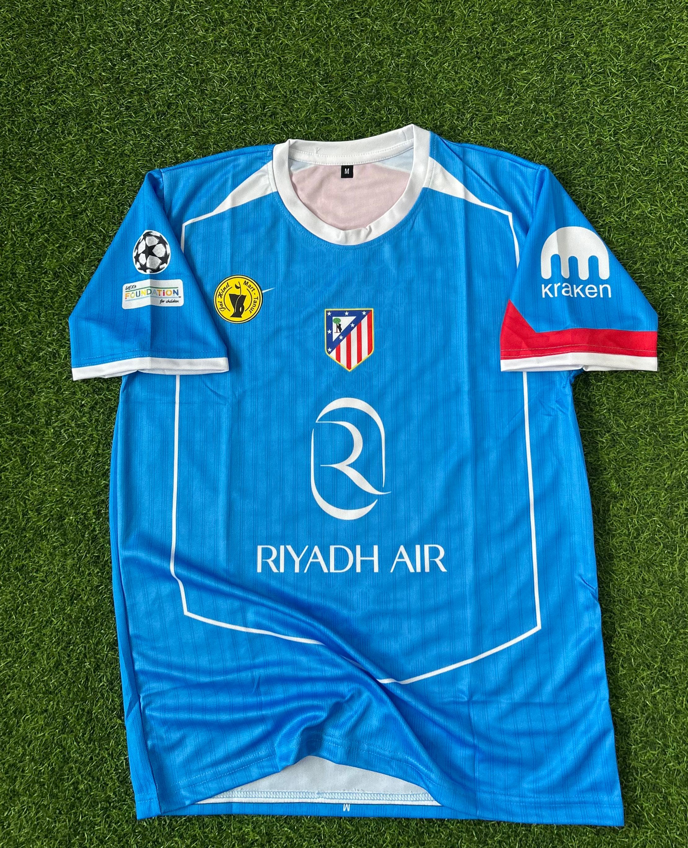 ATLETICO MADRID 2025-26 SEASON THIRD KIT, HALFSLEEVE SUBLIMATION