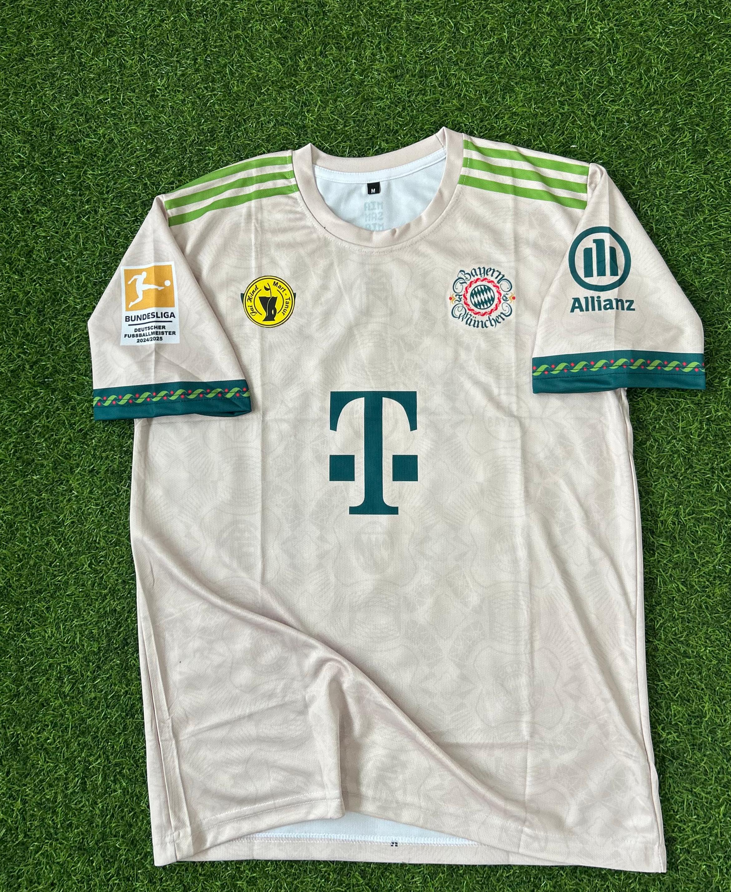 BAYERN MUNICH 2025-26 OKTOBER FEST JERSEY, HALFSLEEVE SUBLIMATION