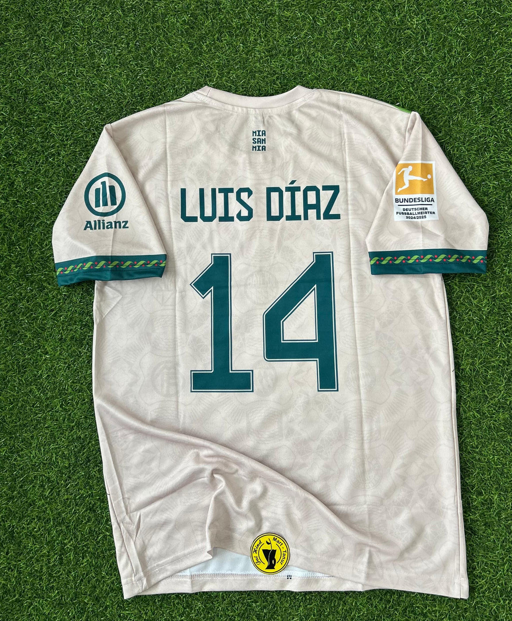 BAYERN MUNICH 2025-26 OKTOBER FEST JERSEY, HALFSLEEVE SUBLIMATION