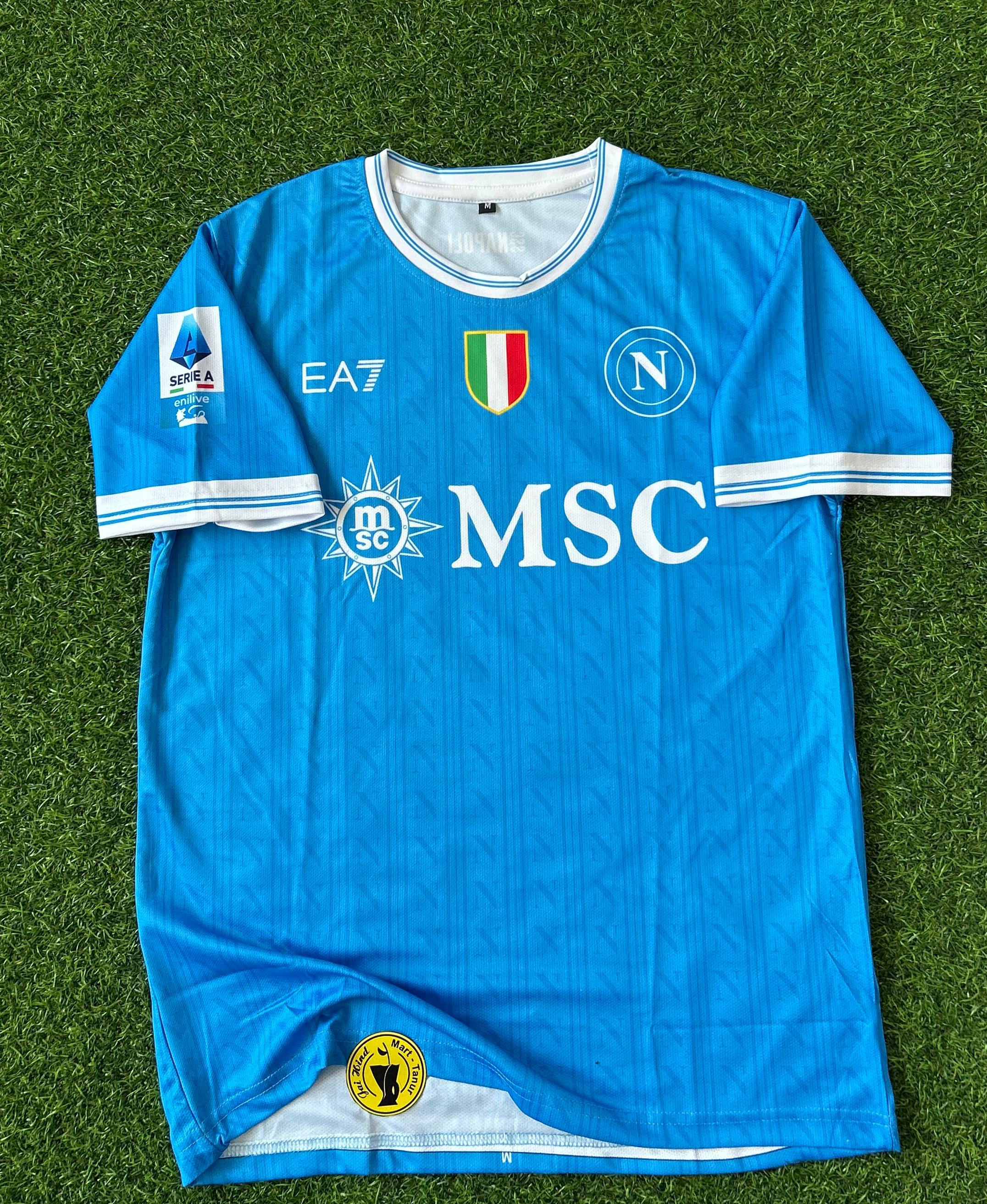 NAPOLI 2025 -26 SEASON HOME KIT, HALFSLEEVE SUBLIMATION