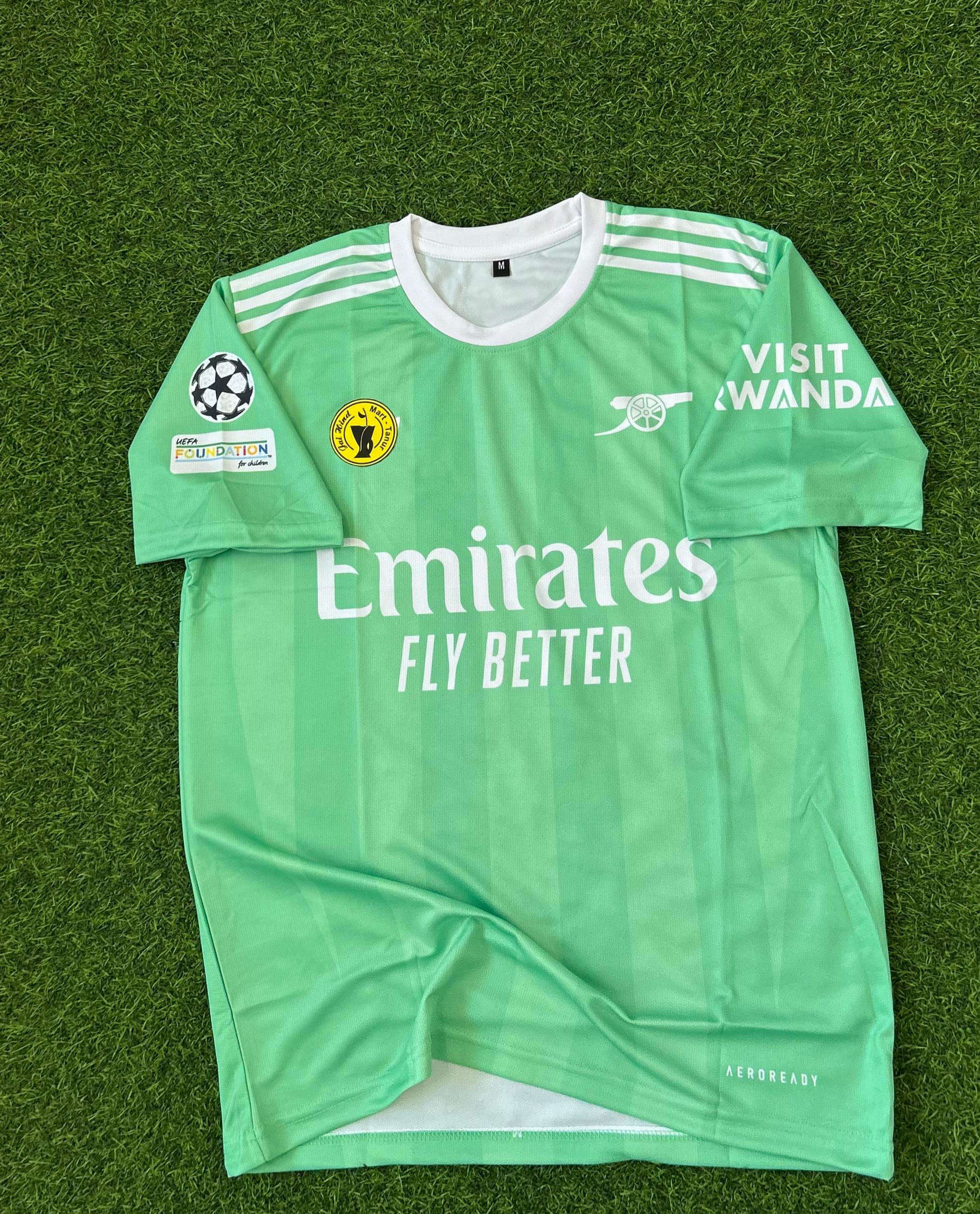 ARSENAL 2025-26 SEASON GK KIT, HALFSLEEVE SUBLIMATION