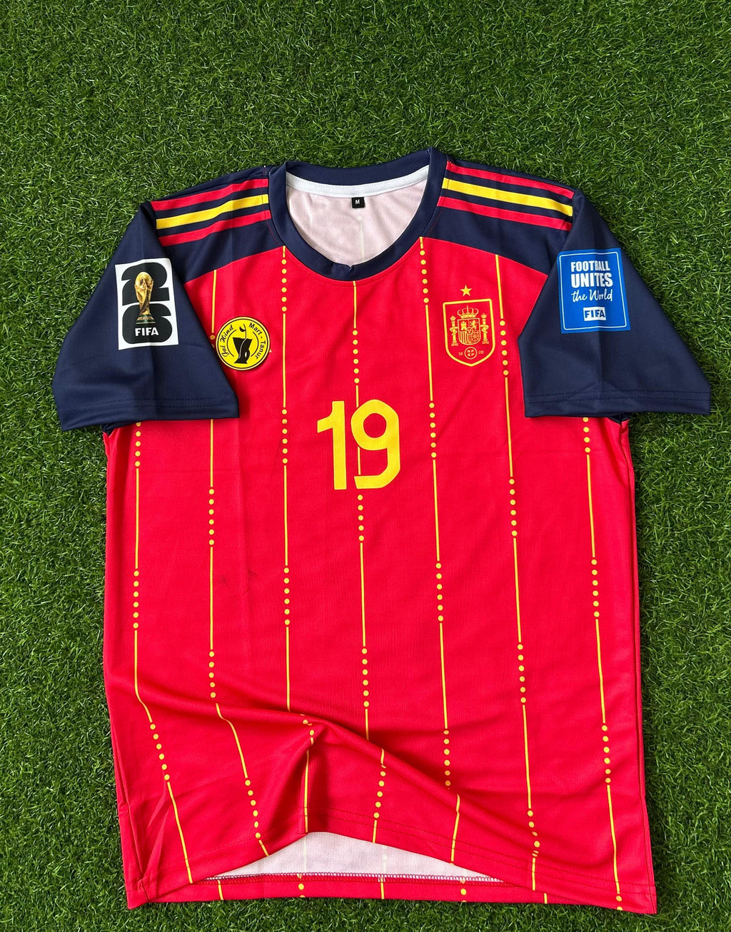 SPAIN 2026 WORLD CUP HOME KIT. HALFSLEEVE SUBLIMATION
