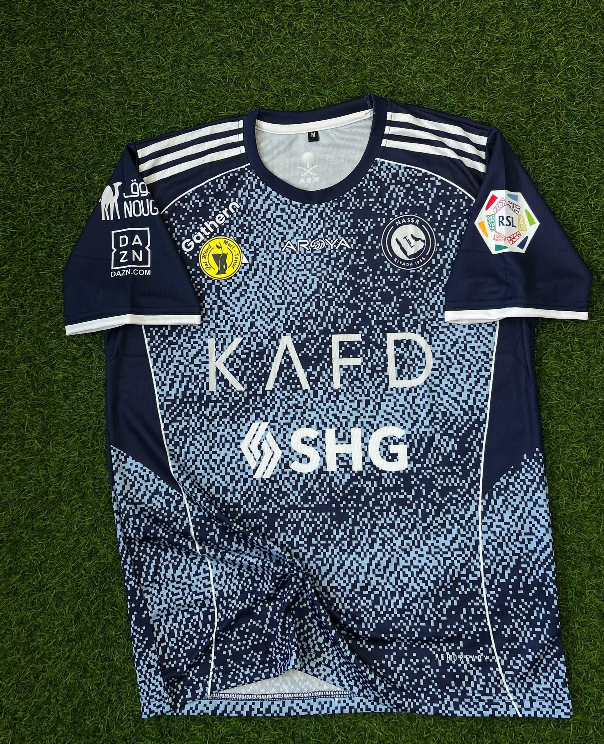 AL-NASSR 2-25-26 SEASON AWAY KIT, HALFSLEEVE SUBLIMATION