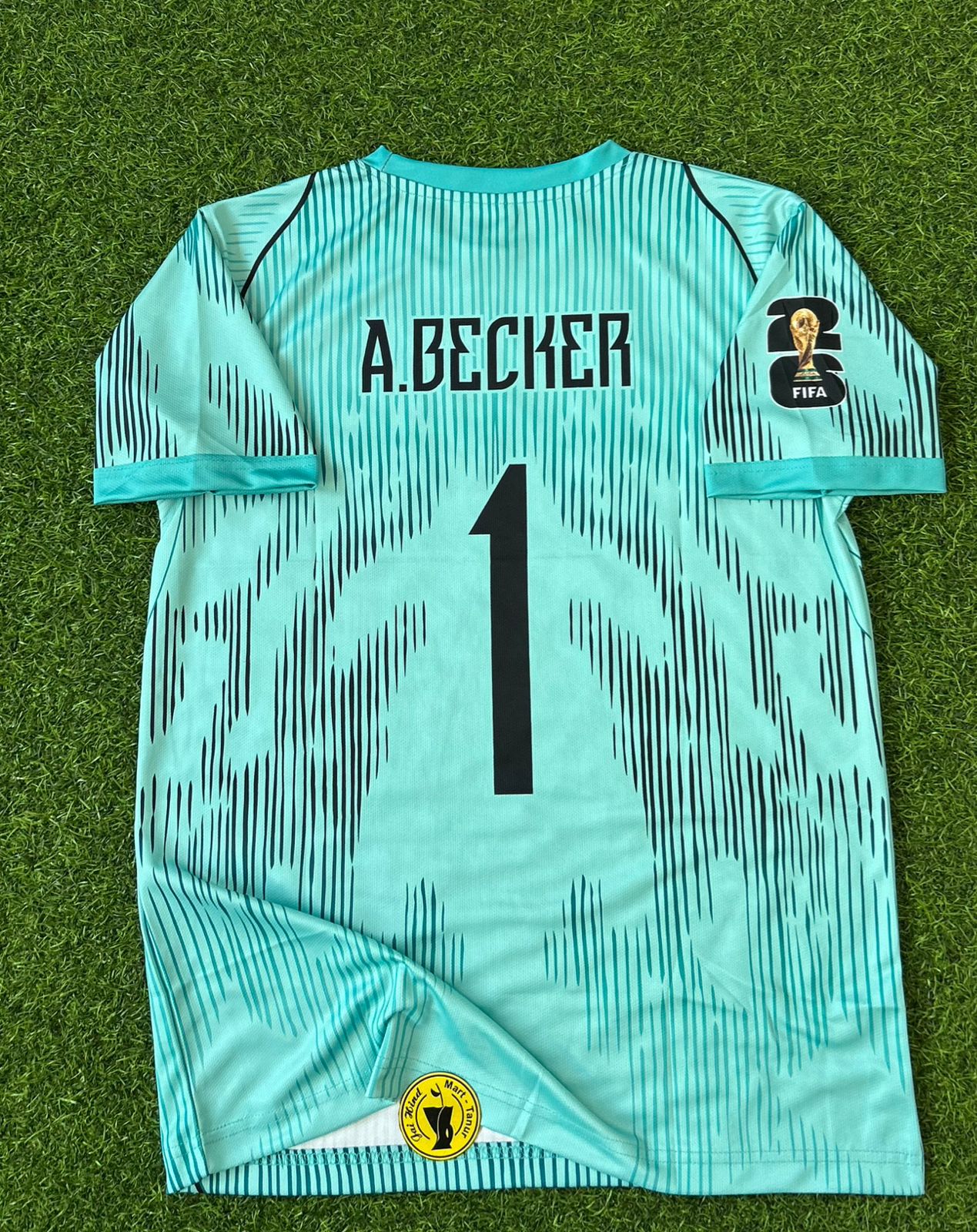 BRAZIL 2026 WORLD CUP GK KIT, HALFSLEEVE SUBLIMATION