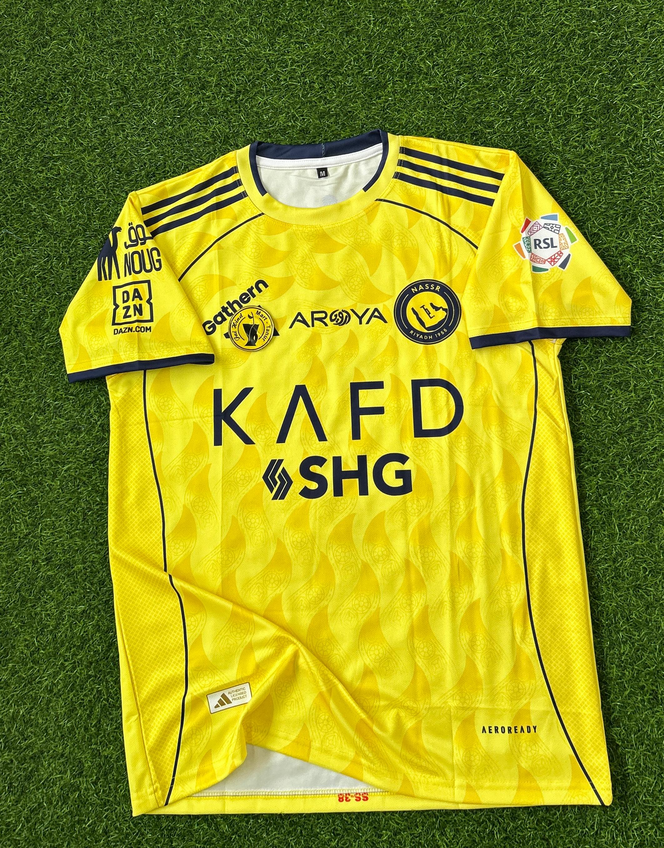 AL-NASSR 2025-26 SEASON HOME KIT, HALFSLEEVE SUBLIMATION