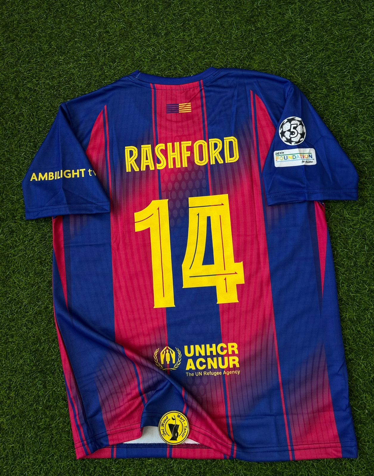 BARCELONA 2025-26 SEASON HOME KIT, HALFSLEEVE SUBLIMATION