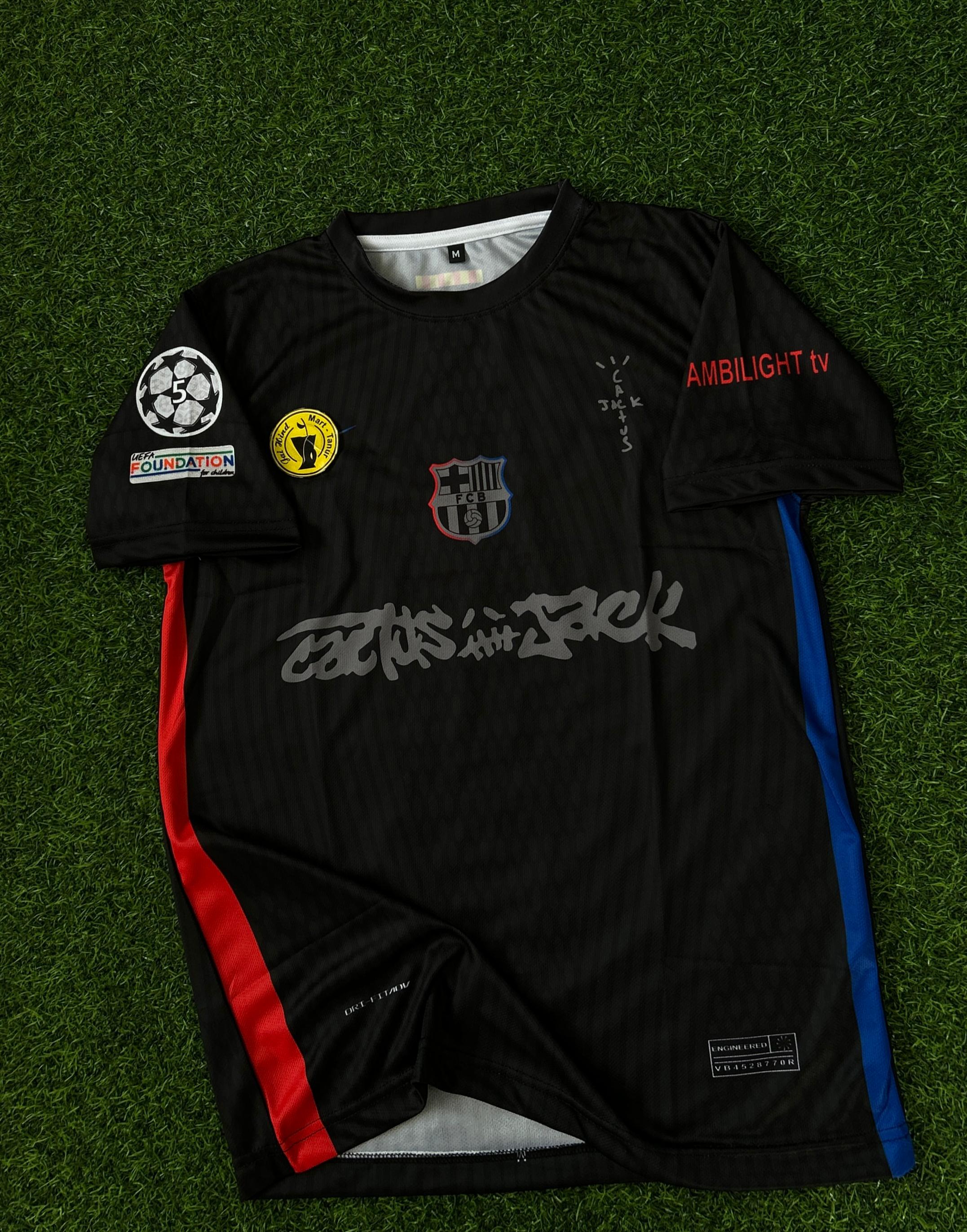 BARCELONA x TRAVISCOTT 2024-25 SEASON AWAY, HALFSLEEVE SUBLIMATION