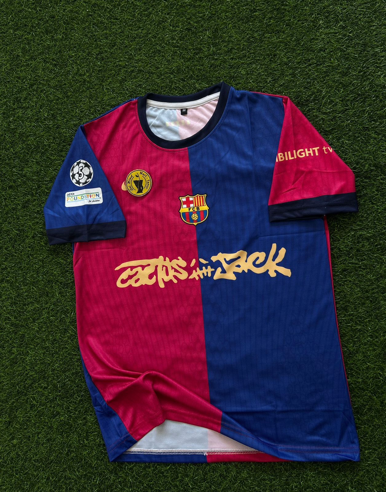 BARCELONA x TRAVISCOTT 2024-25 SEASON HOME, HALFSLEEVE SUBLIMATION