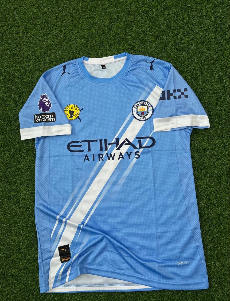 MAN CITY 2025-26 SEASON HOME KIT, HALFSLEEVE SUBLIMATION