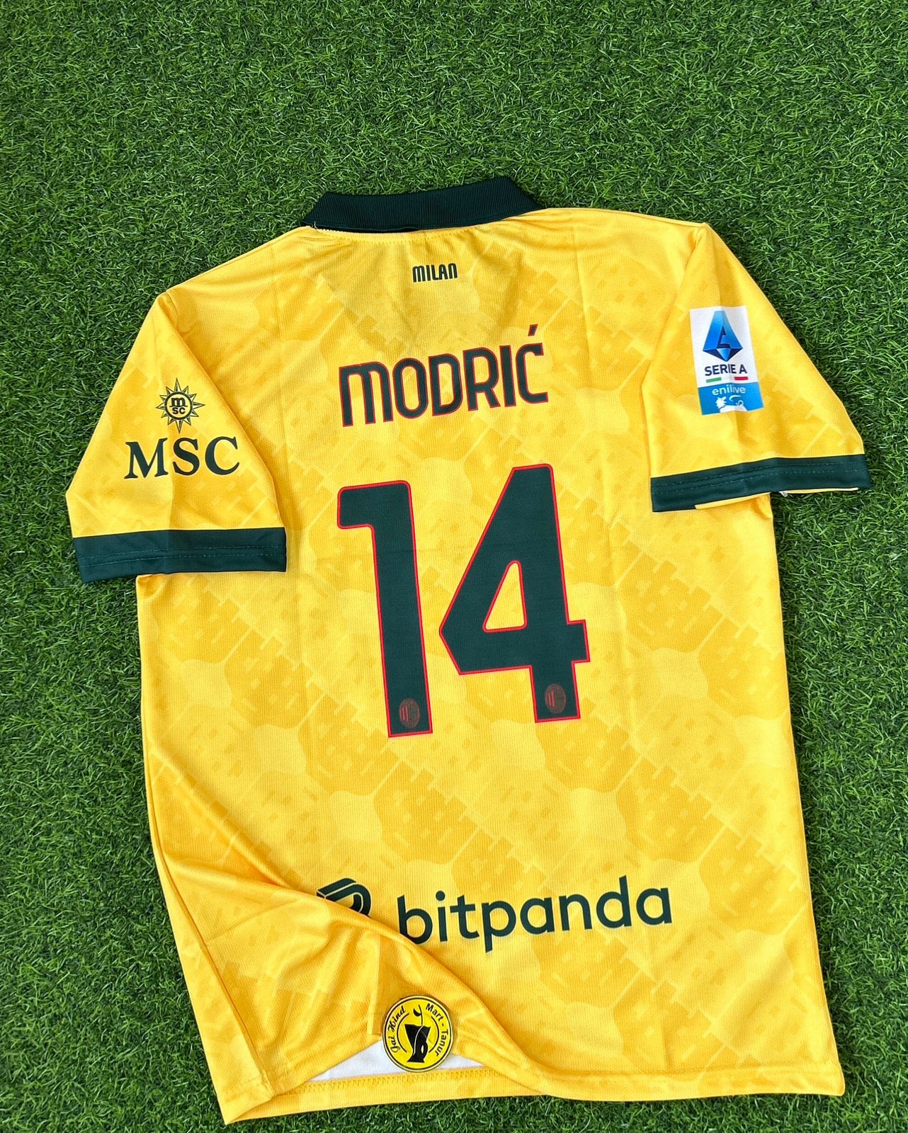 AC MILAN 2025-26 SEASON THIRD KIT, HALFSLEEVE POLO SUBLIMATION