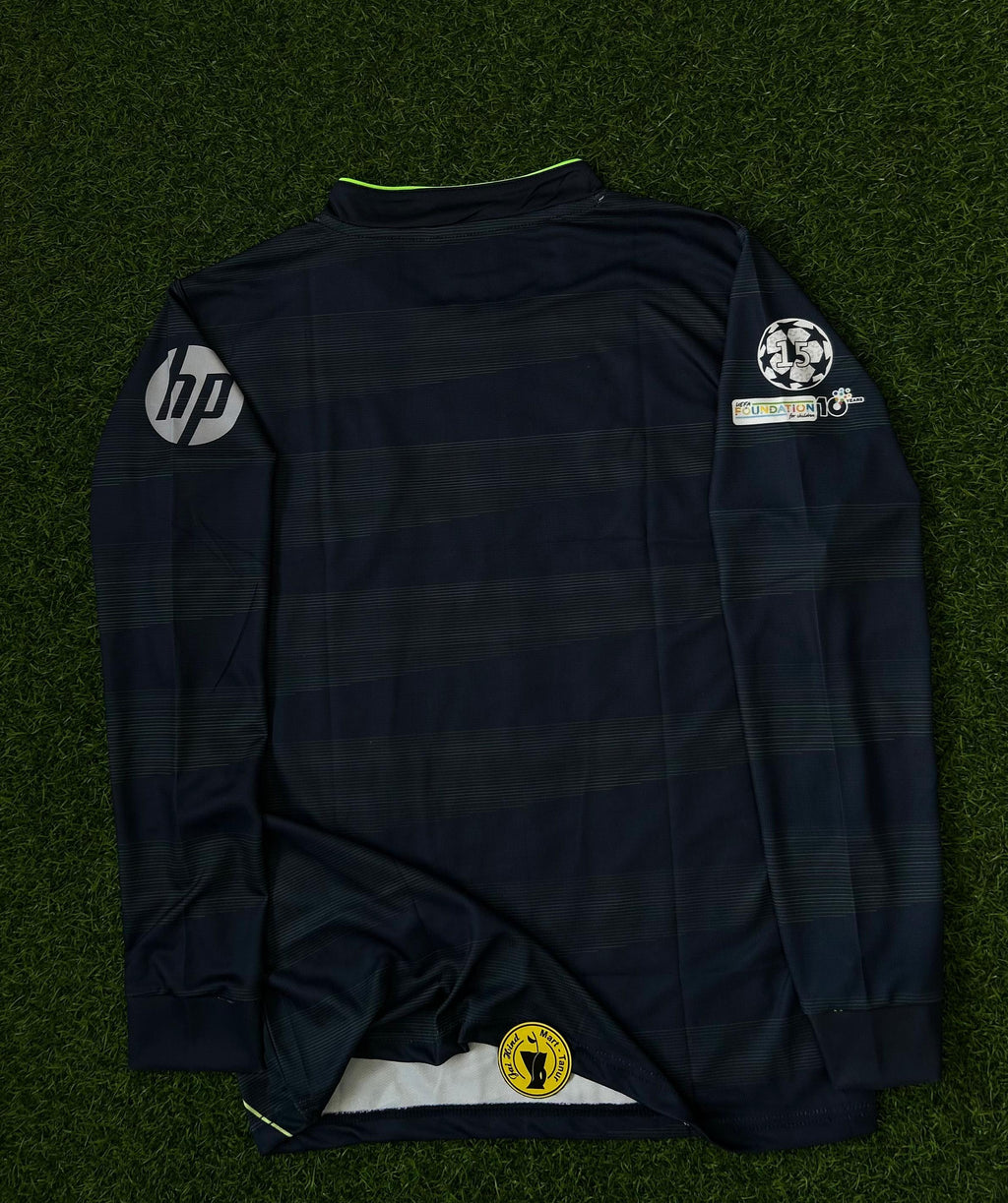 REAL MADRID 2025-26 SEASON AWAY KIT, FULLSLEEVE POLO EMBROIDERY
