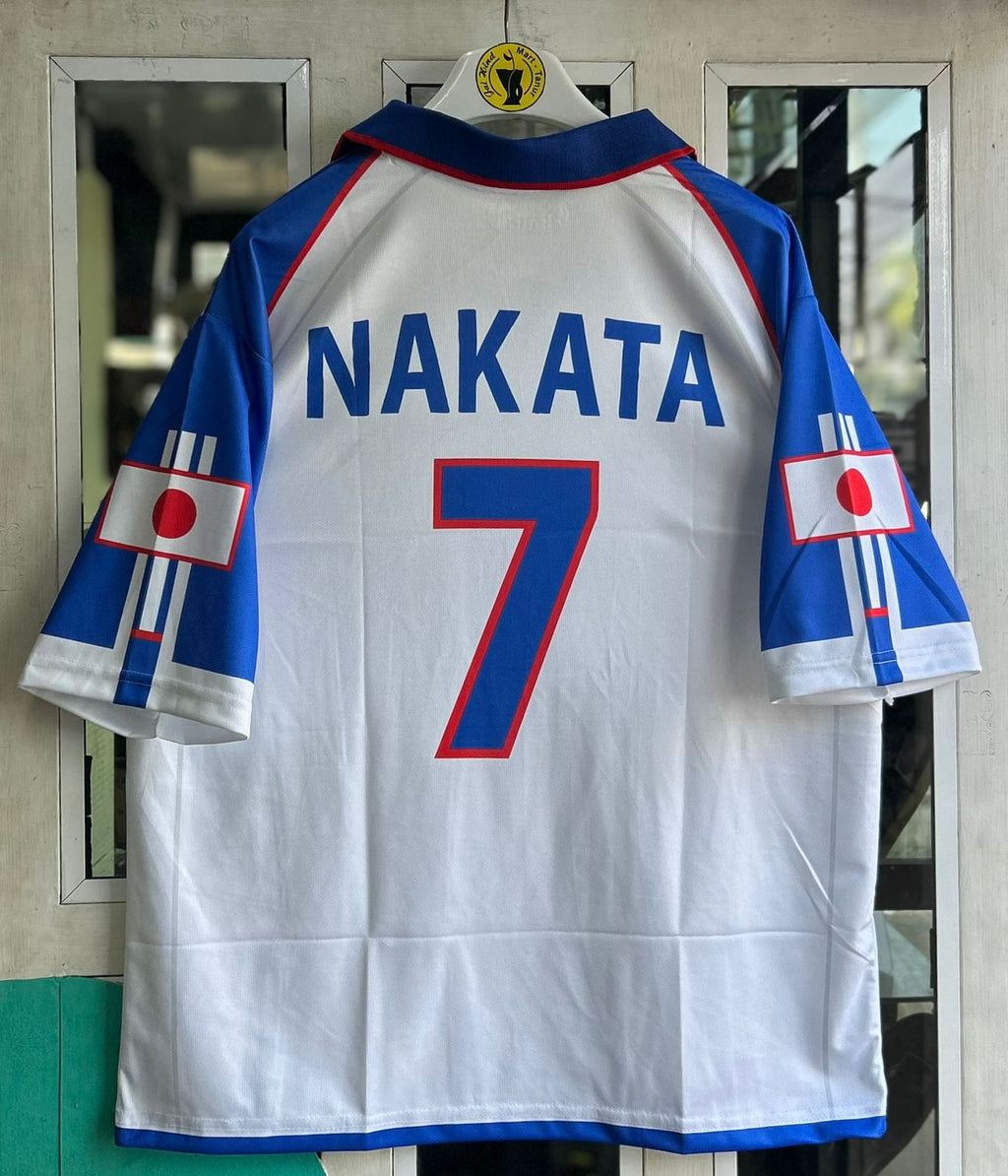 JAPAN 2000-01 AWAY KIT,FIVESLEEVE POLO EMBROIDERY
