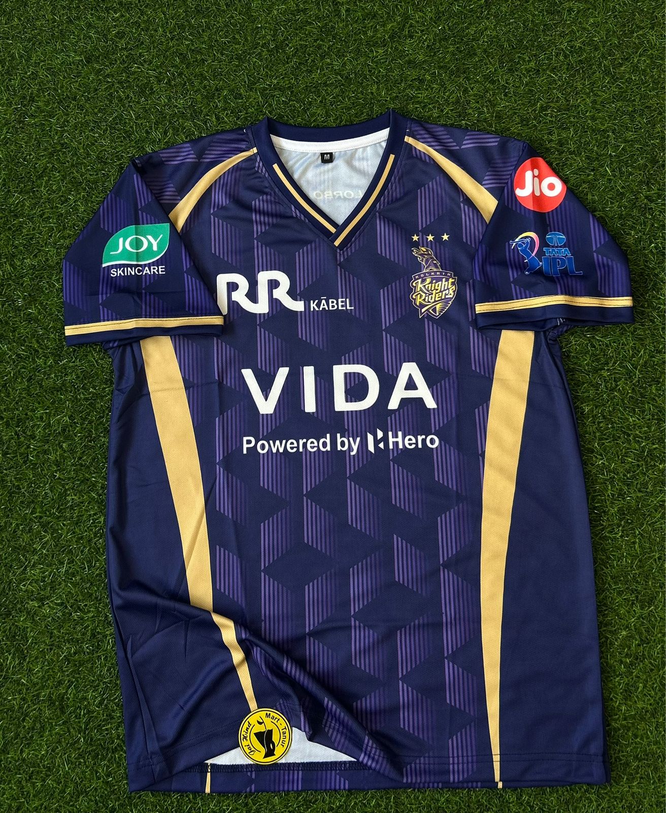 KKR 2026 IPL KIT, KALFSLEEVE SUBLIMATION
