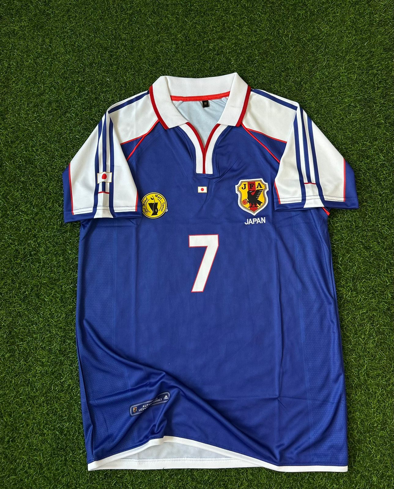 JAPAN 2000-01 HOME KIT, HALFSLEEVE POLO EMBROIDERY