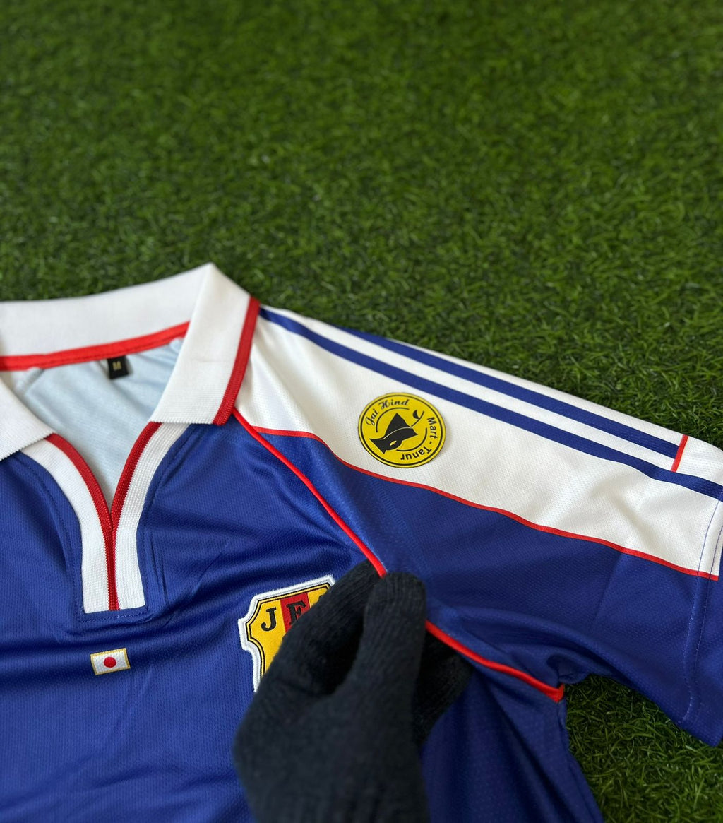 JAPAN 2000-01 HOME KIT, HALFSLEEVE POLO EMBROIDERY