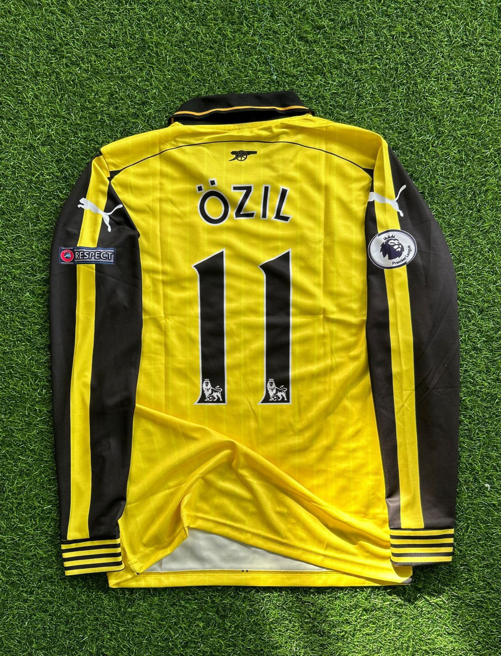 ARSENAL 2016-17 SEASON AWAY KIT, POLO FULLSLEEVE EMBROIDERY