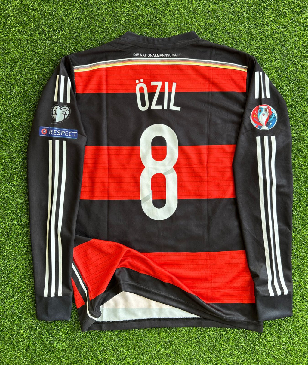 GERMANY 2014 WORLD CUP AWAY KIT,FULLSLEEVE POLO EMBROIDERY