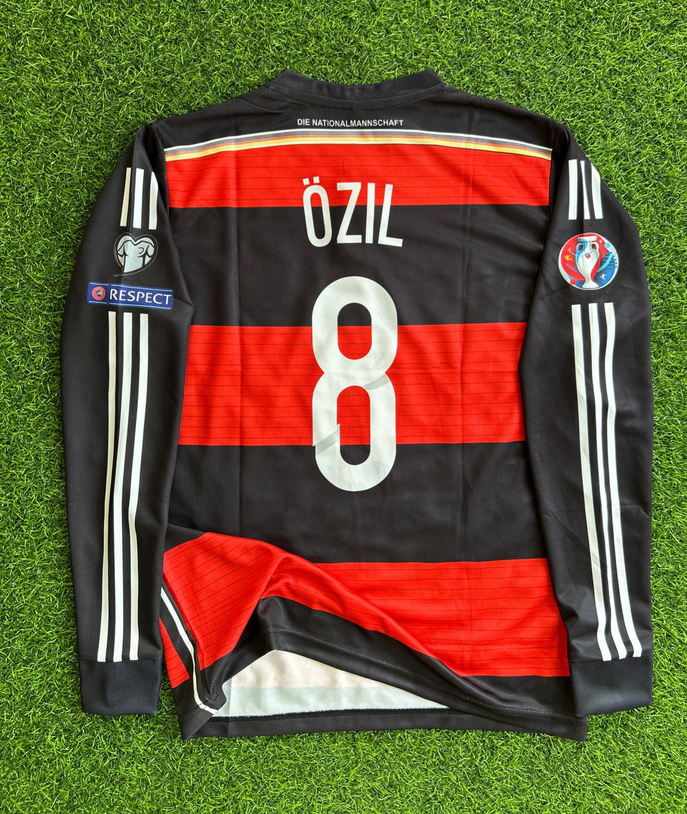 GERMANY 2014 WORLD CUP AWAY KIT,FULLSLEEVE POLO EMBROIDERY