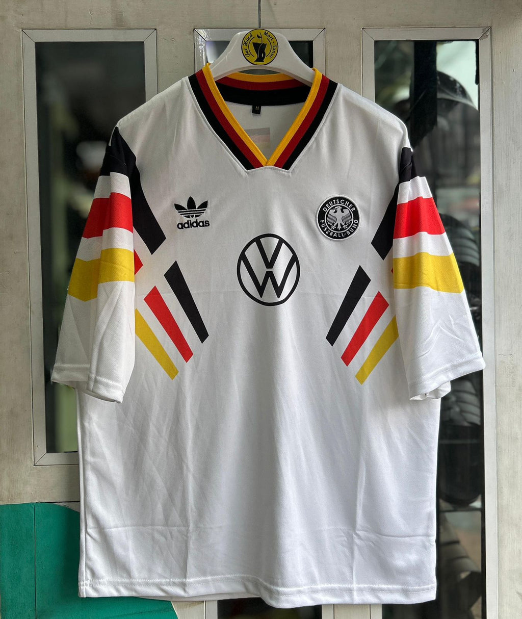 GERMANY 1996 HOME KIT, FIVESLEEVE EMBROIDERY