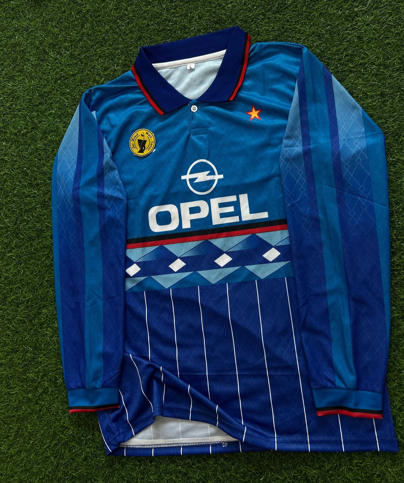 AC MILAN 1995-96 FOURTH KIT, FULLSLEEVE POLO SUBLIMATION – JAIHIND