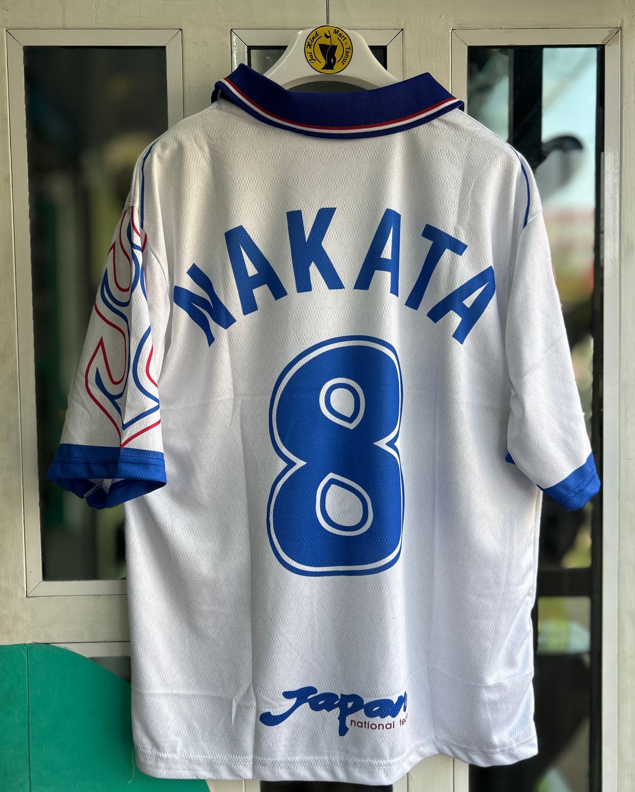 JAPAN 1998 AWAY KIT, FIVESLEEVE POLO EMBROIDERY