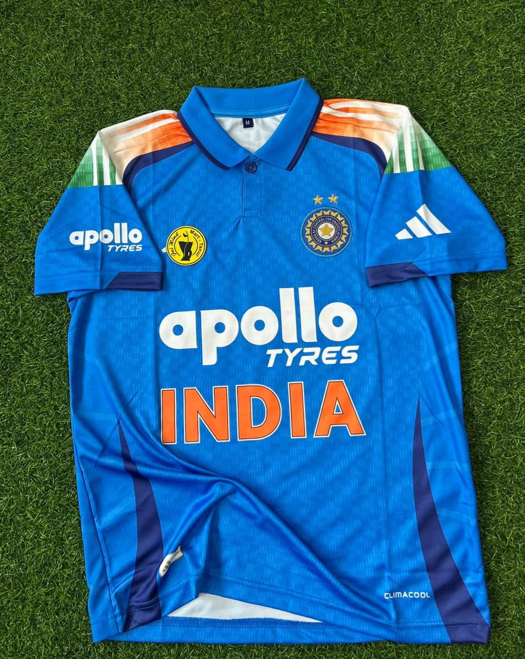 INDIA 2025 ODI KIT. HALFSLEEVE POLO EMBROIDERY