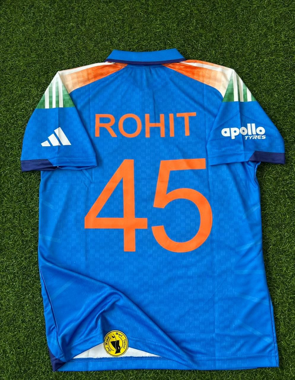 INDIA 2025 ODI KIT. HALFSLEEVE POLO EMBROIDERY