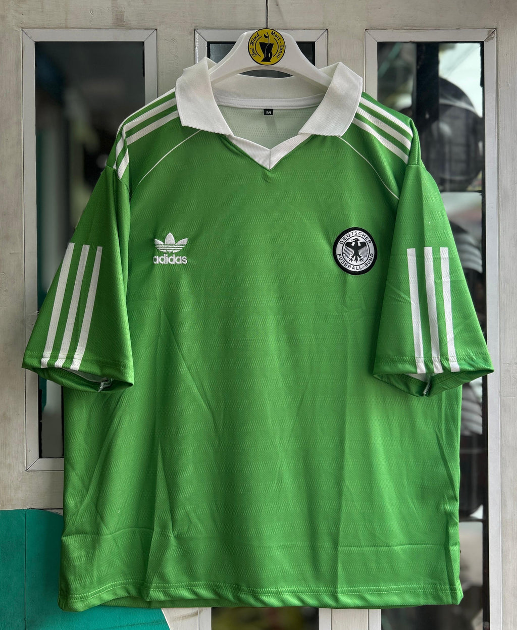 GERMANY VINTAGE SPECIAL EDITION,FIVESLEEVE POLO EMBROIDERY