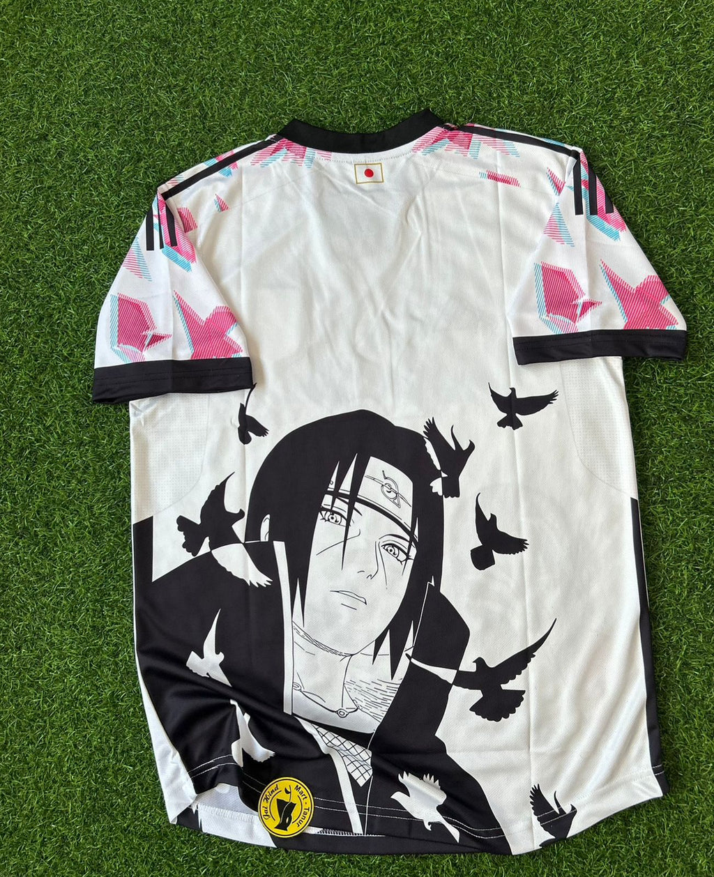 JAPAN X UCHIHA ITACHI SPECIAL EDITION, HALFSLEEVE EMBROIDERY(OG NECK)