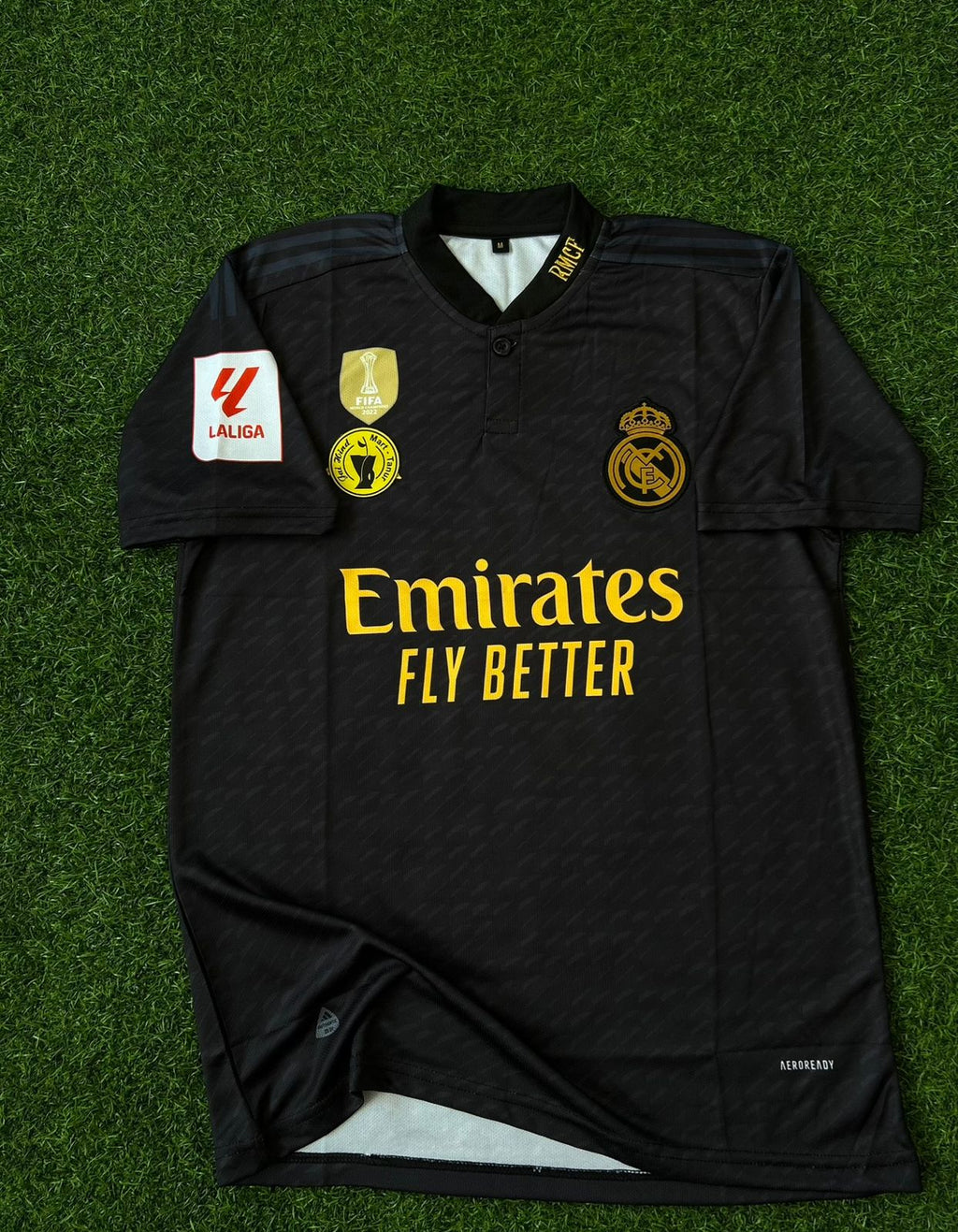 REAL MADRID 2023-24 THIRD KIT,HALFSLEEVE EMBROIDERY