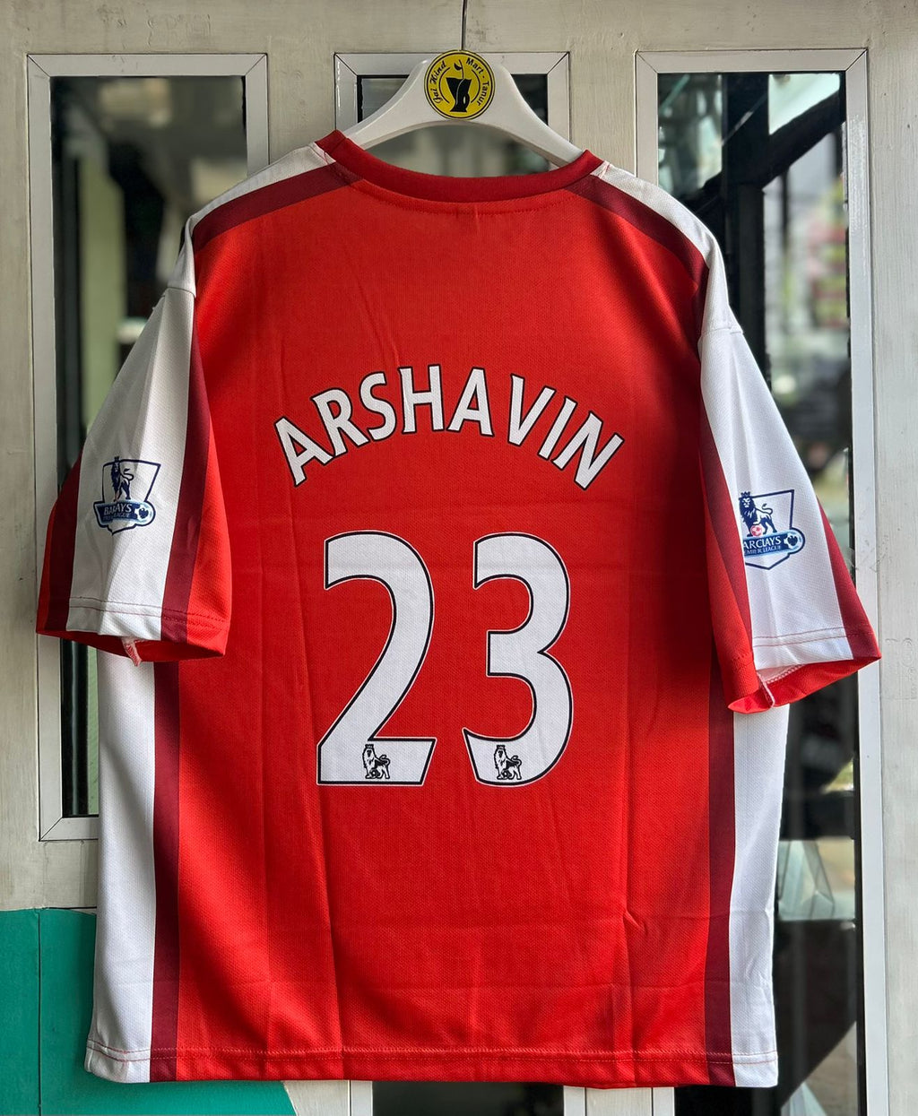 ARSENAL  2006-08 HOME KIT, FIVESLEEVE EMBROIDERY