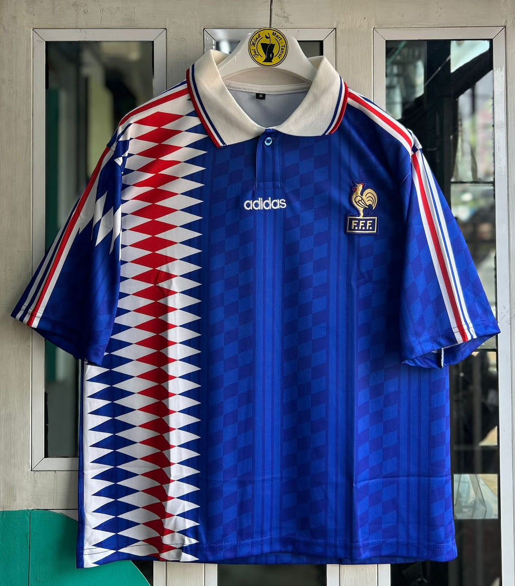 FRANCE 1994096 HOME KIT, FIVESLEEVE POLO EMBROIDERY