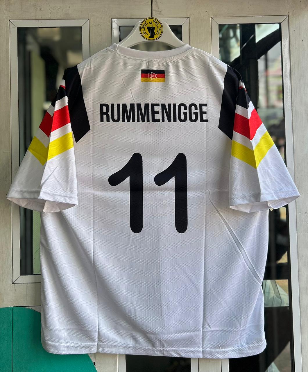 GERMANY 1996 HOME KIT, FIVESLEEVE EMBROIDERY