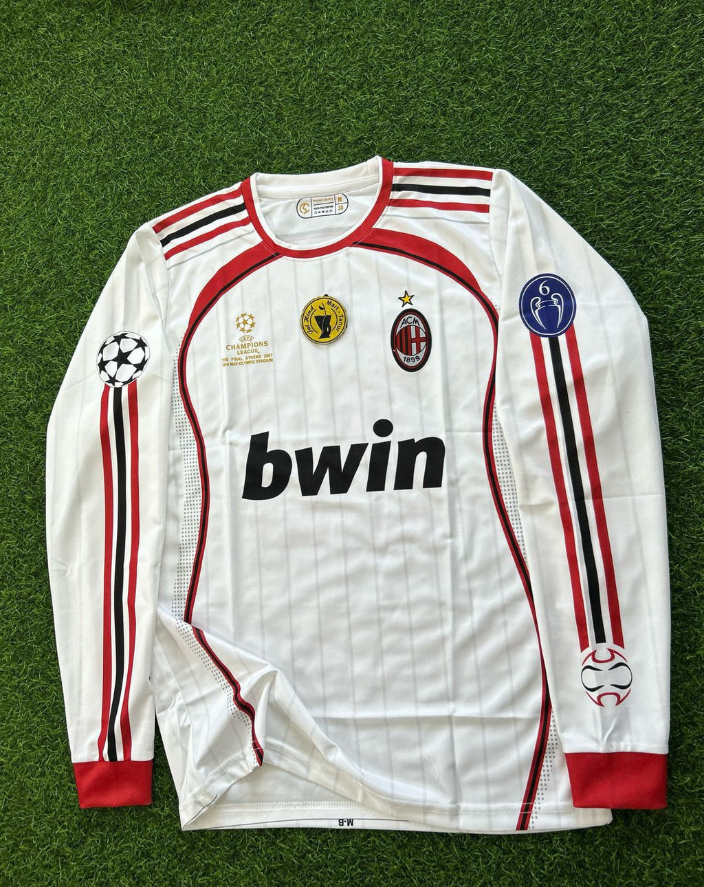 AC MILAN 2006-07 AWAY KIT, FULLSLEEVE EMBROIDERY