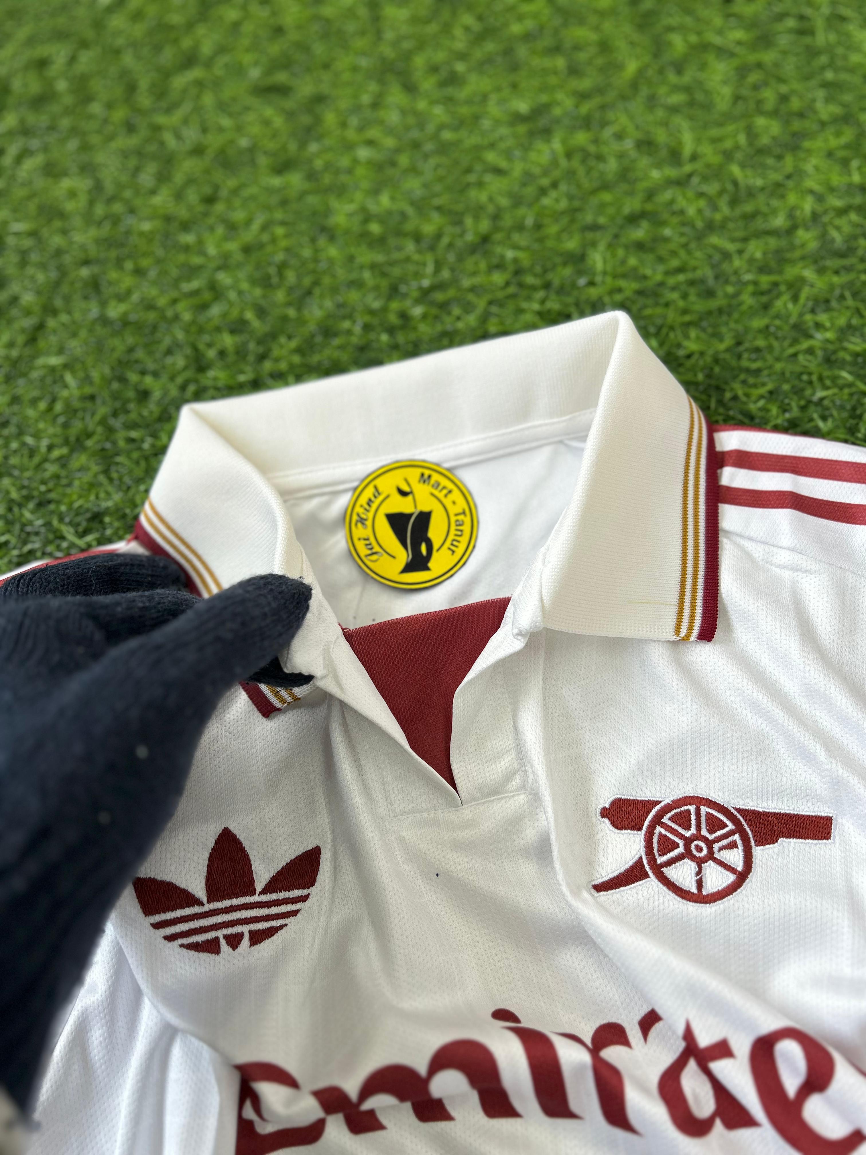 ARSENAL 2025-26 SEASON THIRD KIT, KALFSLEEVE POLO EMBROIDERY