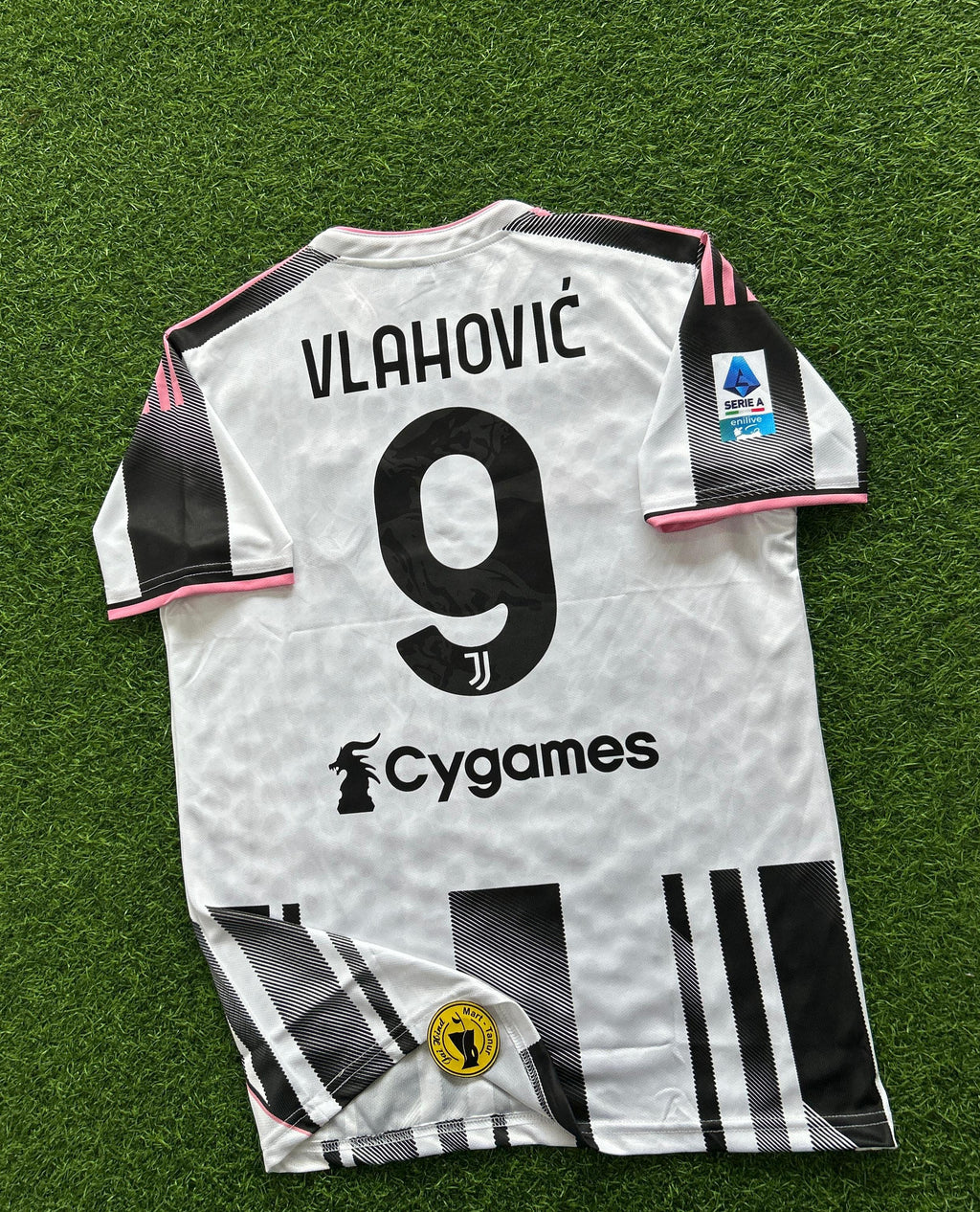 JUVENTUS 2025-26 SEASON HOME KIT, HALFSLEEVE EMBROIDERY (OG NECK)