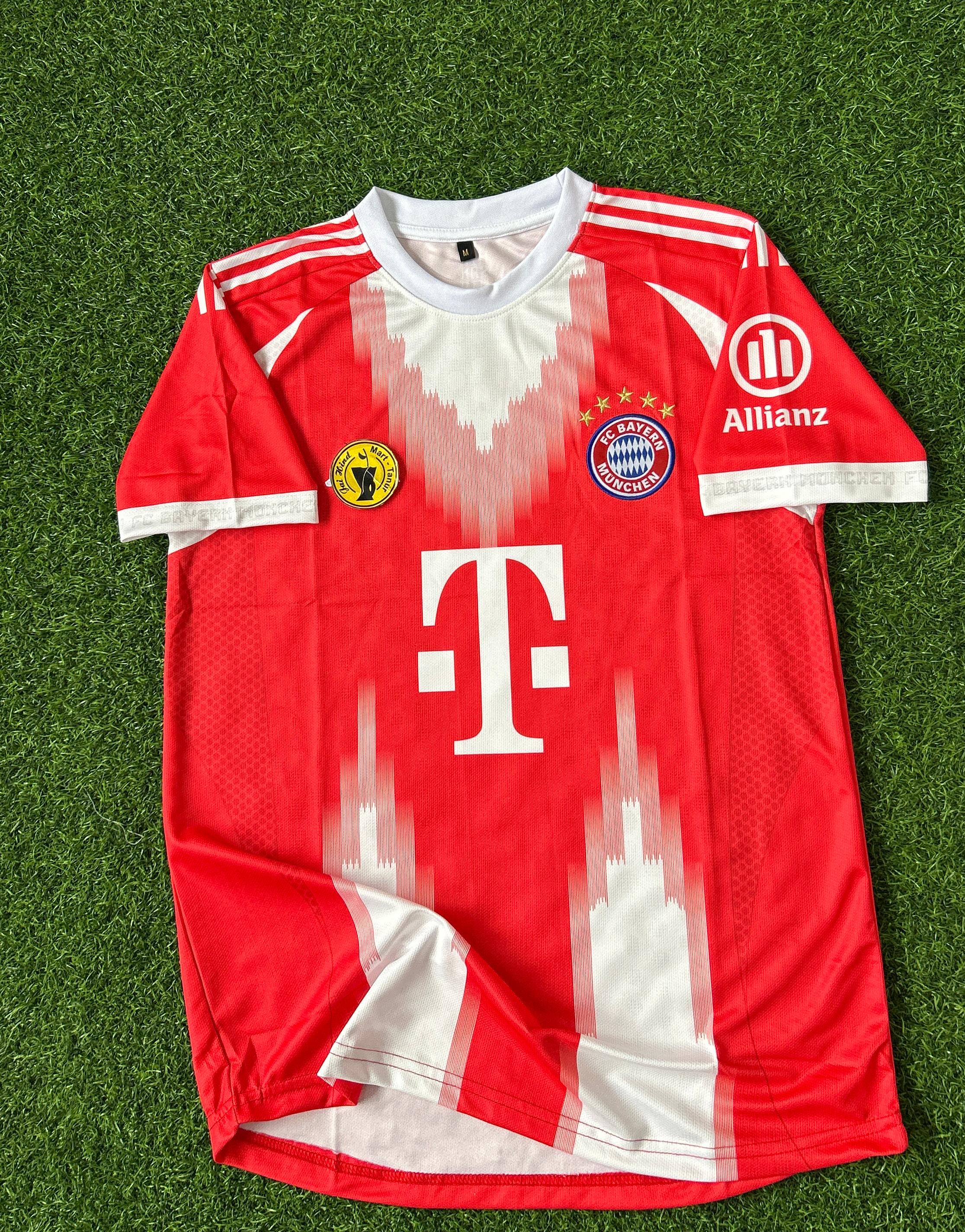 BAYERN MUNICH 2025-26 HOME KIT, HALFSLEEVE  EMBROIDERY