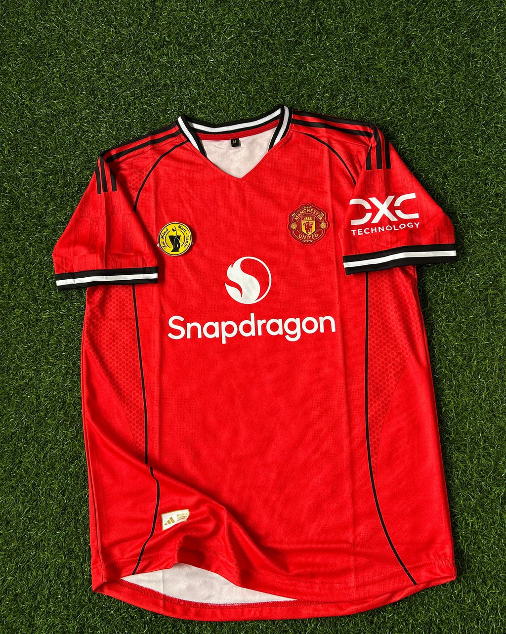 MAN UNITED 2025-26 SEASON HOME KIT, HALFSLEEVE EMBROIDERY