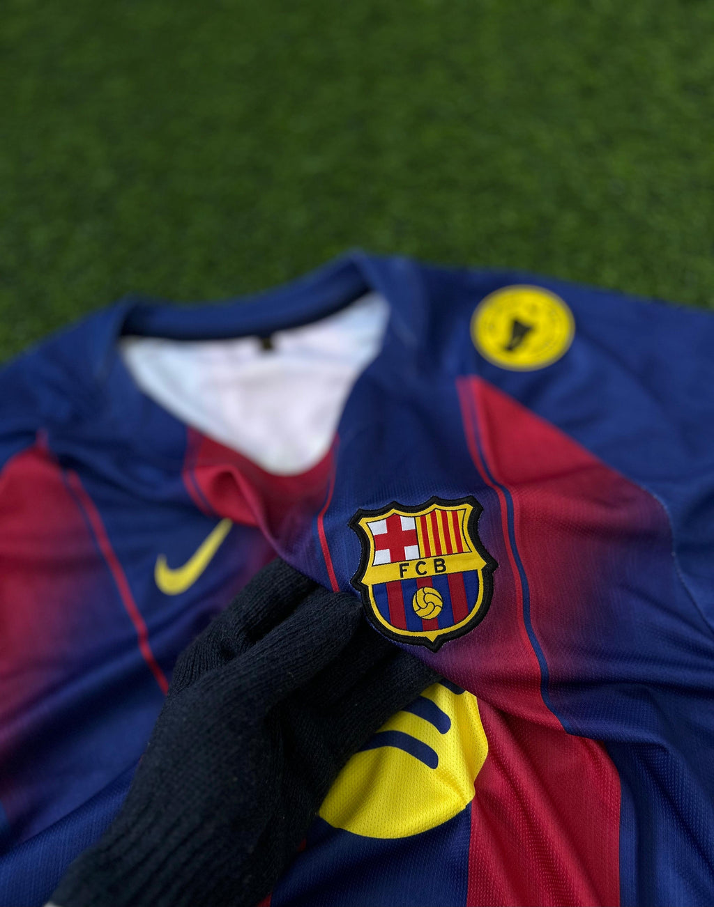BARCELONA 2025-26 SEASON HOME KIT, HALFSLEEVE EMBROIDERY