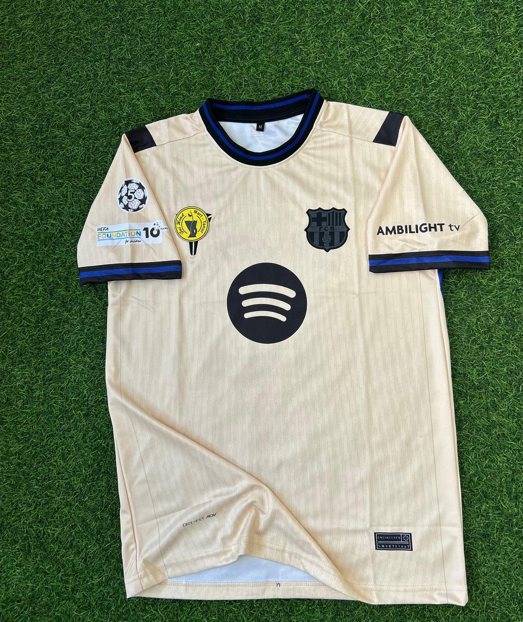 BARCELONA 2025-26 SEASON AWAY KIT, HALFSLEEVE EMBROIDERY