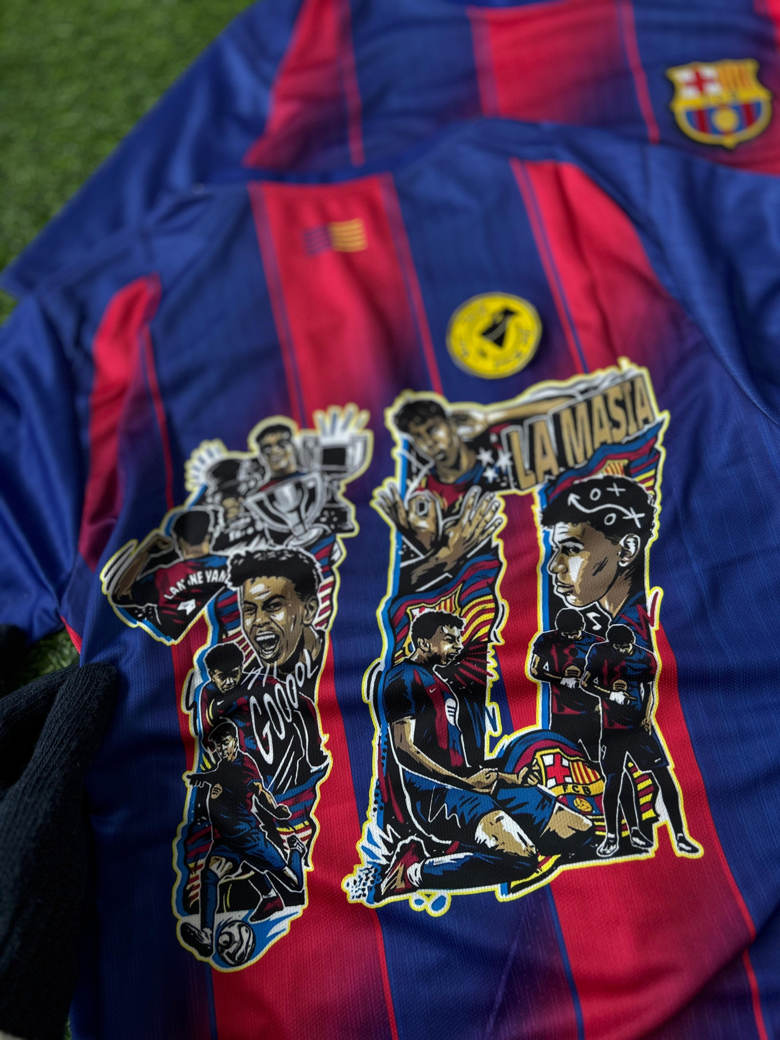 BARCELONA 2025-26 SEASON YAMAL TRIBUTE, HALFSLEEVE EMBROIDERY