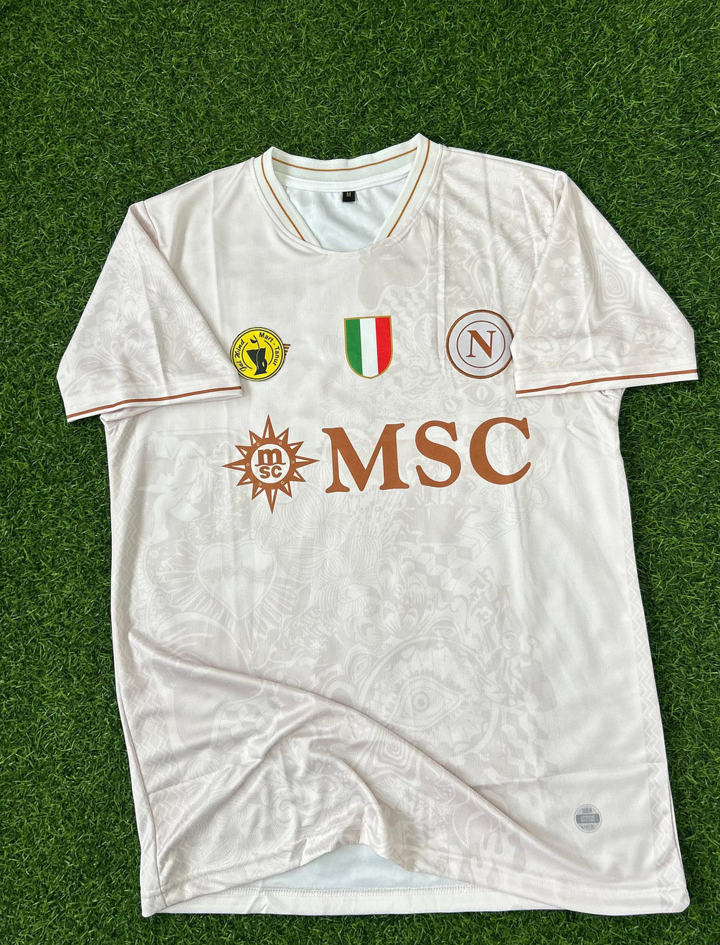 NAPOLI 2025-26 SEASON AWAY KIT, HALFSLEEVE EMBROIDERY