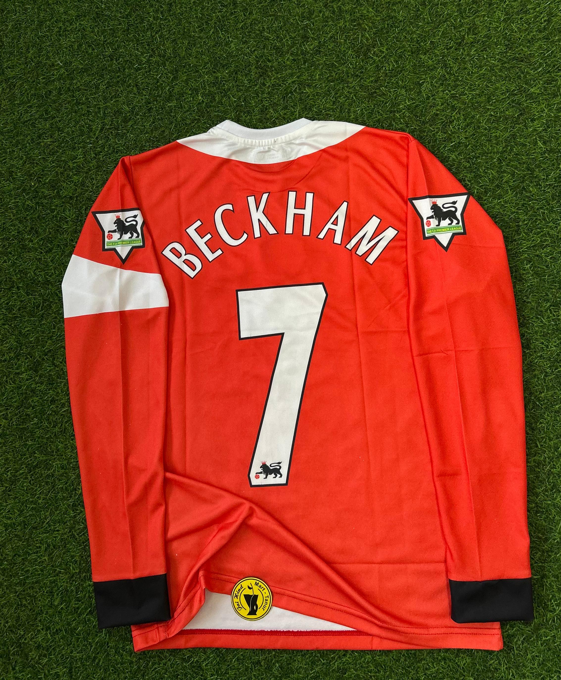 MAN UNITED 2004-05 HOME KIT, FULLSLEEVE EMBROIDERY