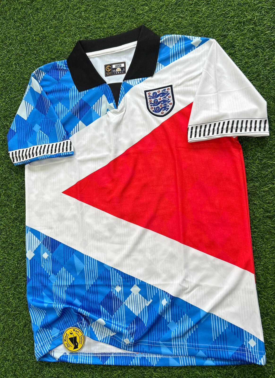 ENGLAND VINTAGE SPECIAL EDITION , HALFSLEEVE POLO EMBROIDERY