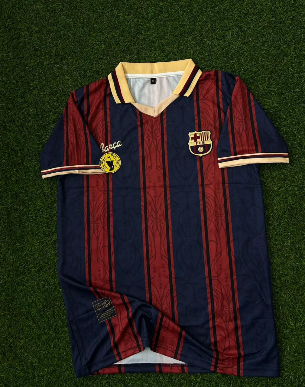 BARCELONA 125TH ANNIVERSARY EDITION , HALFSLEEVE POLO EMBROIDERY