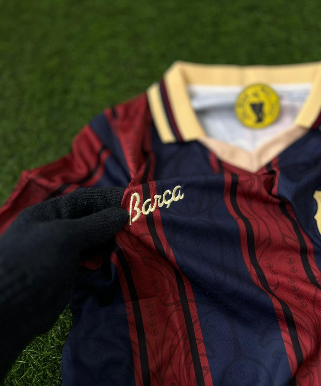 BARCELONA 125TH ANNIVERSARY EDITION , HALFSLEEVE POLO EMBROIDERY