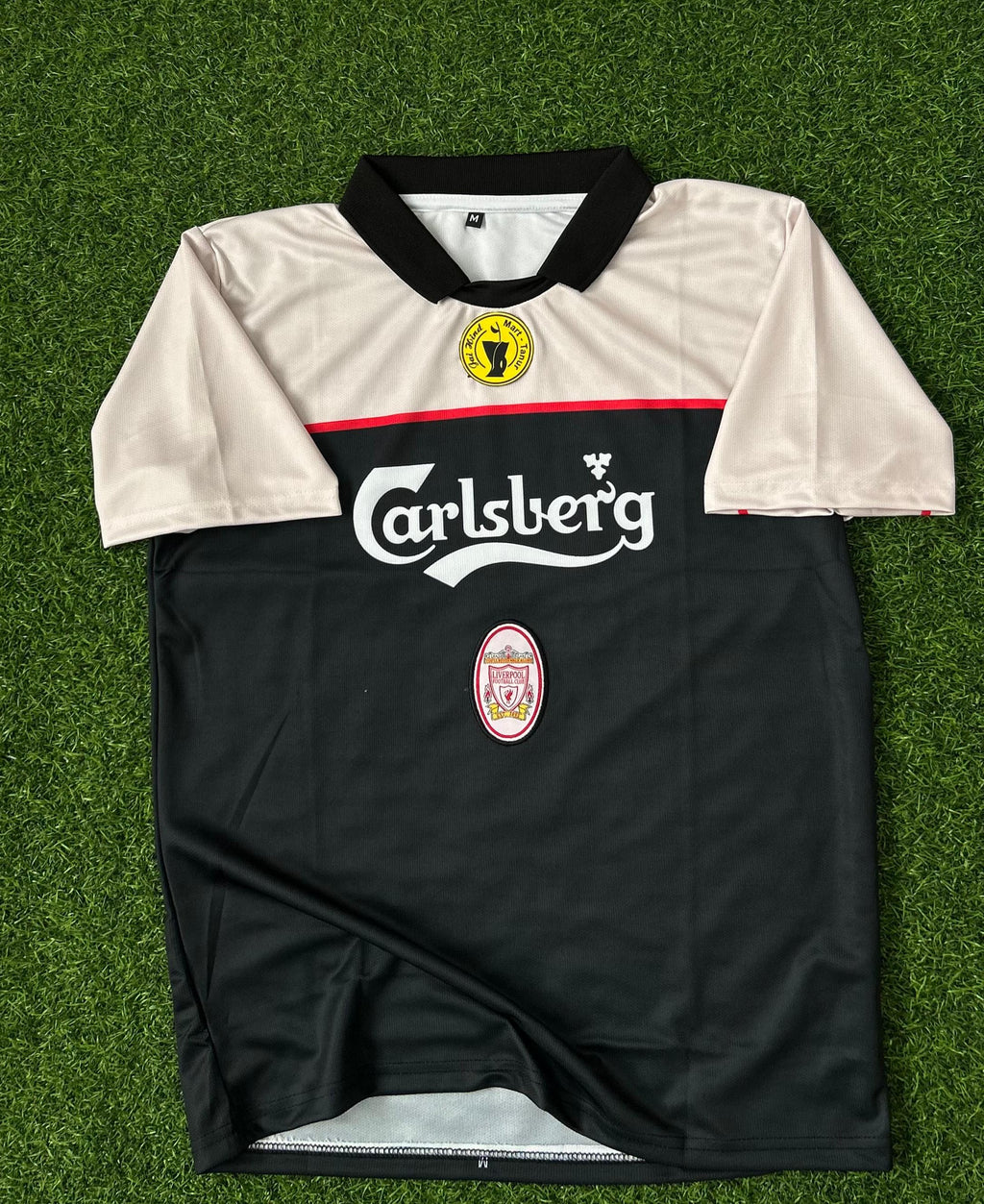 LIVERPOOL 1996-98  REEBOK, HALFSLEEVE POLO EMBROIDERY